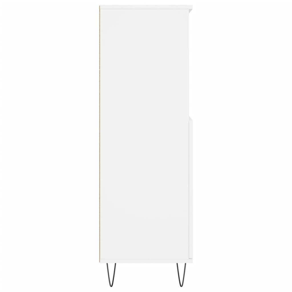 Bufet înalt, alb, 60x36x110 cm, lemn prelucrat GartenMobel Dekor