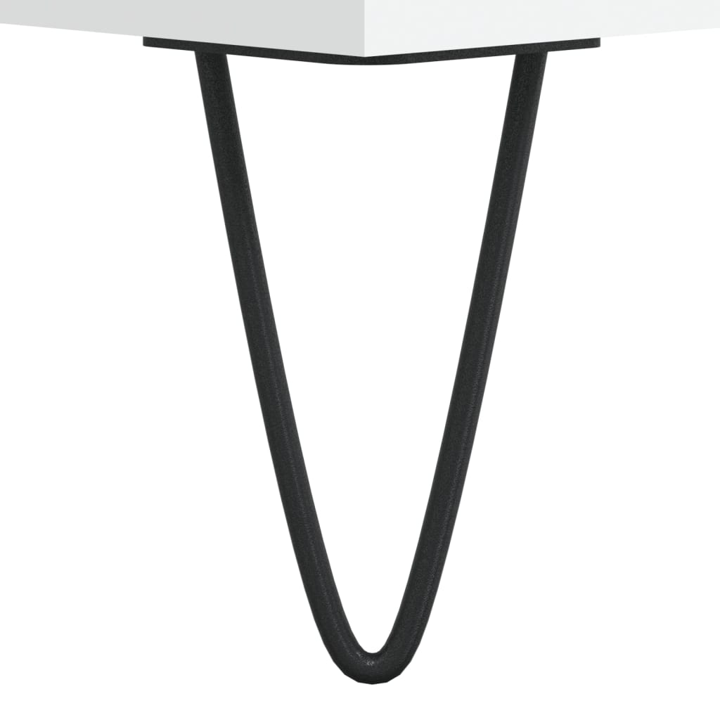 Bufet înalt, alb, 60x36x110 cm, lemn prelucrat GartenMobel Dekor