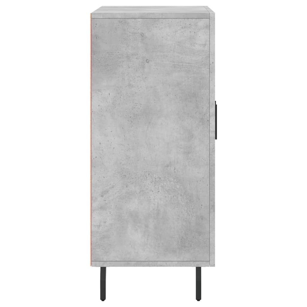Dulap, gri beton, 90x34x80 cm, lemn compozit GartenMobel Dekor
