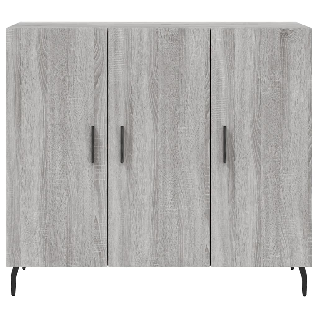 Dulap, gri sonoma, 90x34x80 cm, lemn compozit GartenMobel Dekor