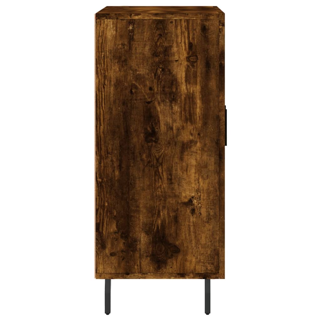 Dulap, stejar fumuriu, 90x34x80 cm, lemn compozit GartenMobel Dekor