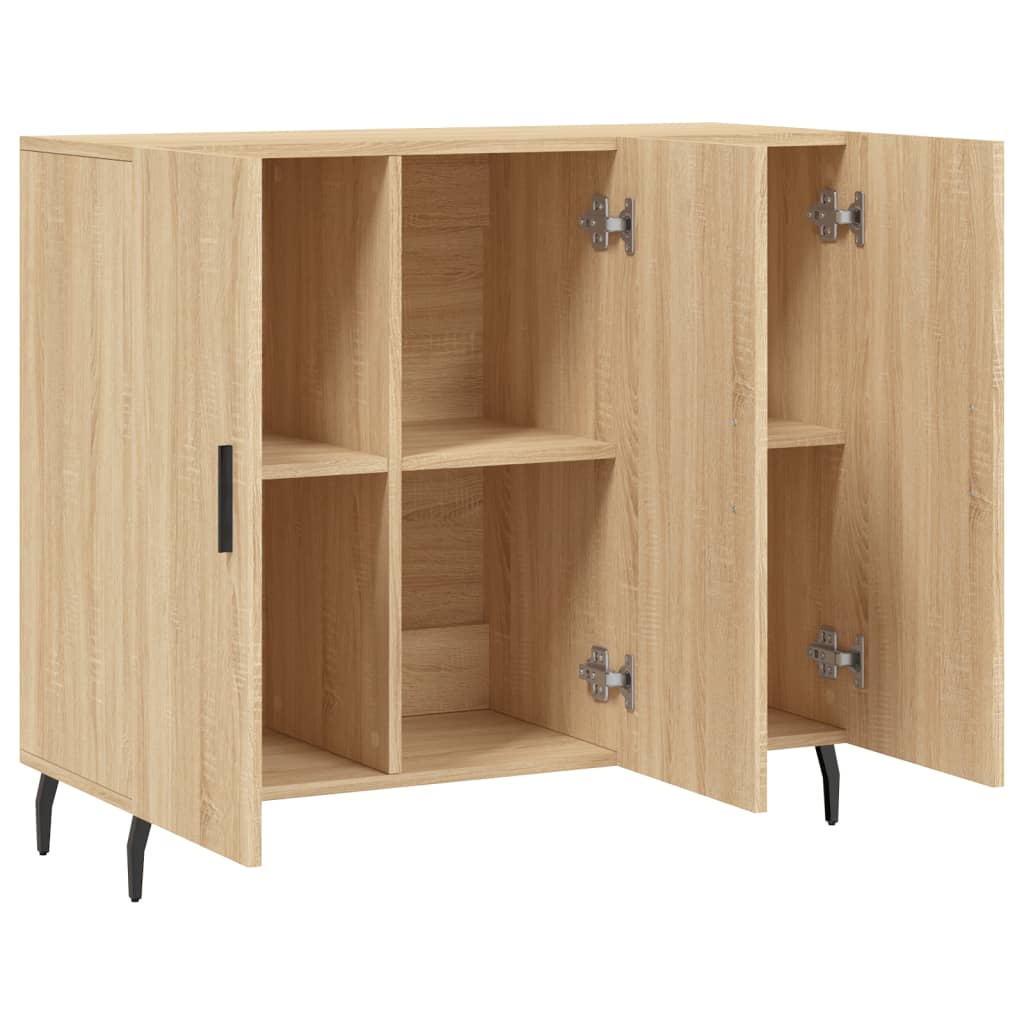 Dulap, stejar sonoma, 90x34x80 cm, lemn compozit GartenMobel Dekor