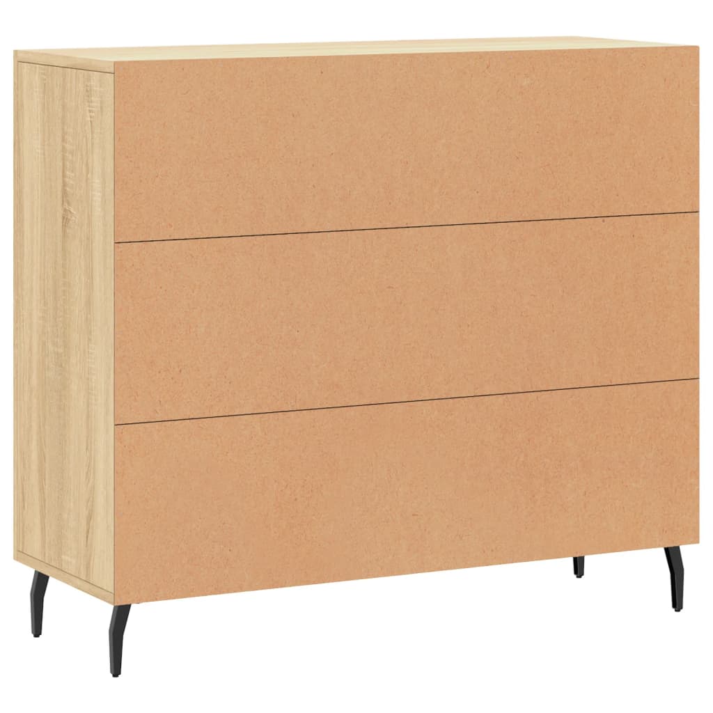 Dulap, stejar sonoma, 90x34x80 cm, lemn compozit GartenMobel Dekor