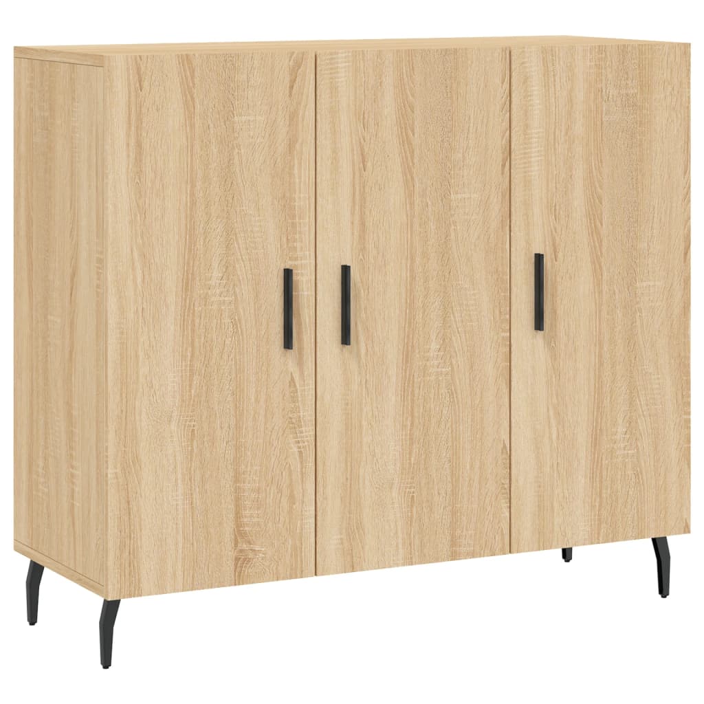 Dulap, stejar sonoma, 90x34x80 cm, lemn compozit GartenMobel Dekor