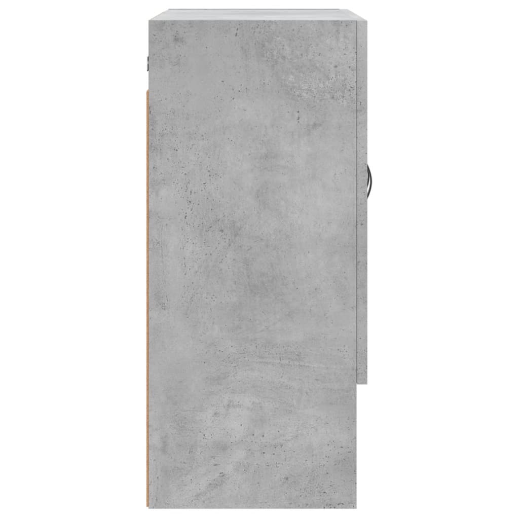 Dulap de perete, gri beton, 60x31x70 cm, lemn compozit GartenMobel Dekor