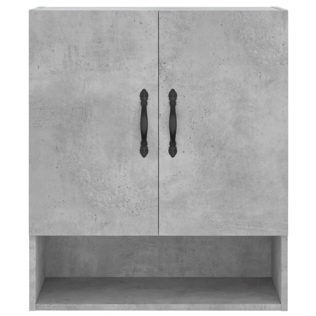 Dulap de perete, gri beton, 60x31x70 cm, lemn compozit GartenMobel Dekor