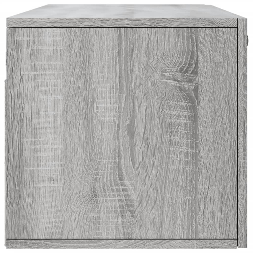 Dulap de perete, gri sonoma, 100x36,5x35 cm, lemn prelucrat GartenMobel Dekor
