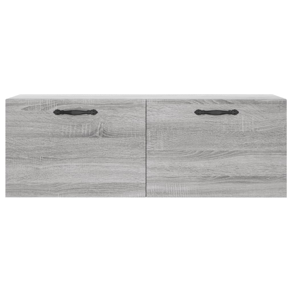 Dulap de perete, gri sonoma, 100x36,5x35 cm, lemn prelucrat GartenMobel Dekor
