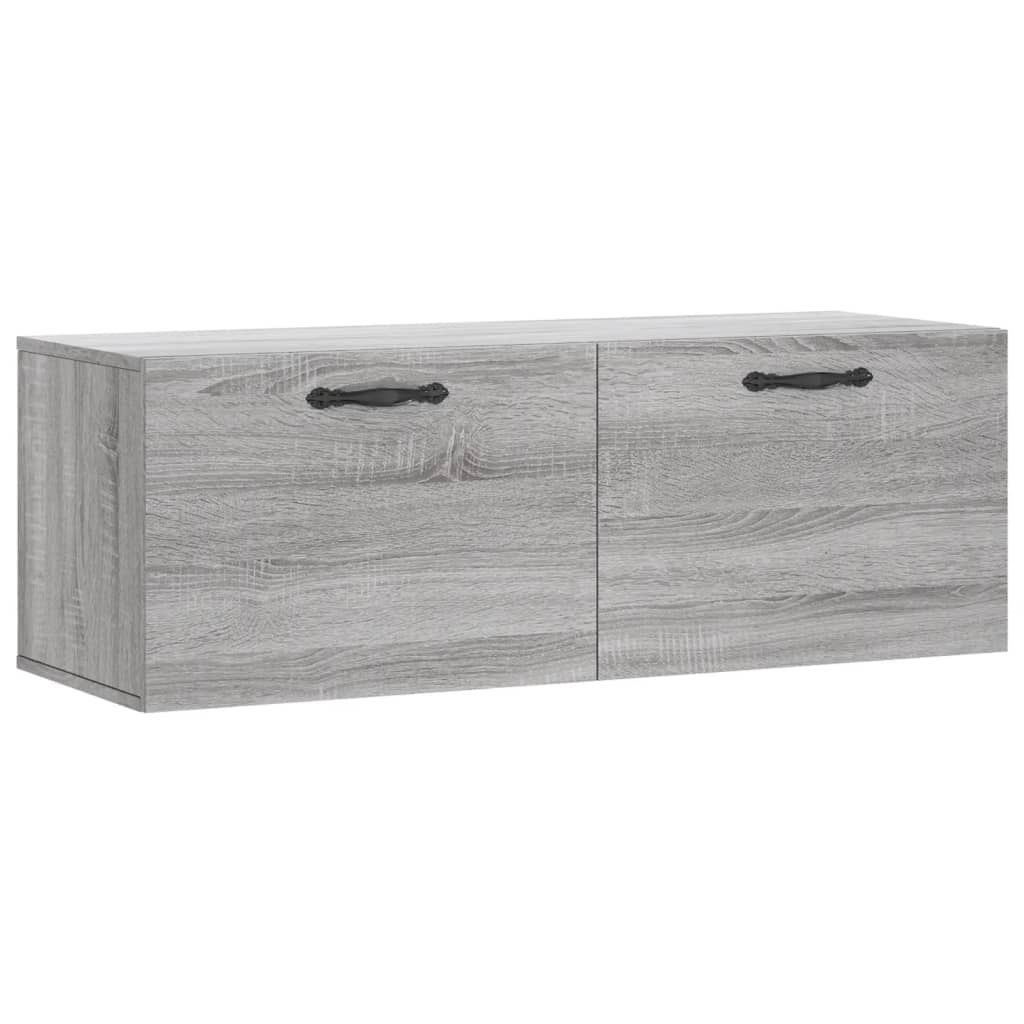 Dulap de perete, gri sonoma, 100x36,5x35 cm, lemn prelucrat GartenMobel Dekor