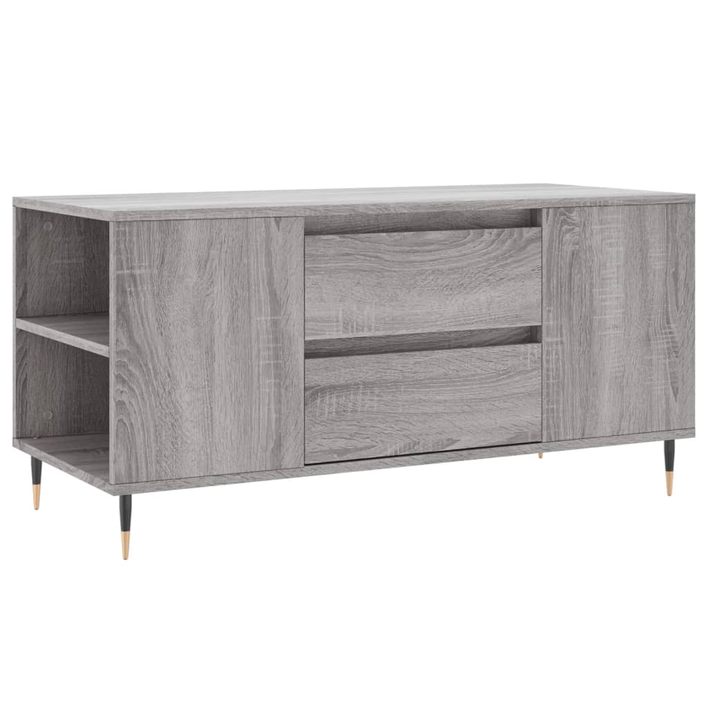 Măsuță de cafea, gri sonoma, 102x44,5x50 cm, lemn prelucrat GartenMobel Dekor