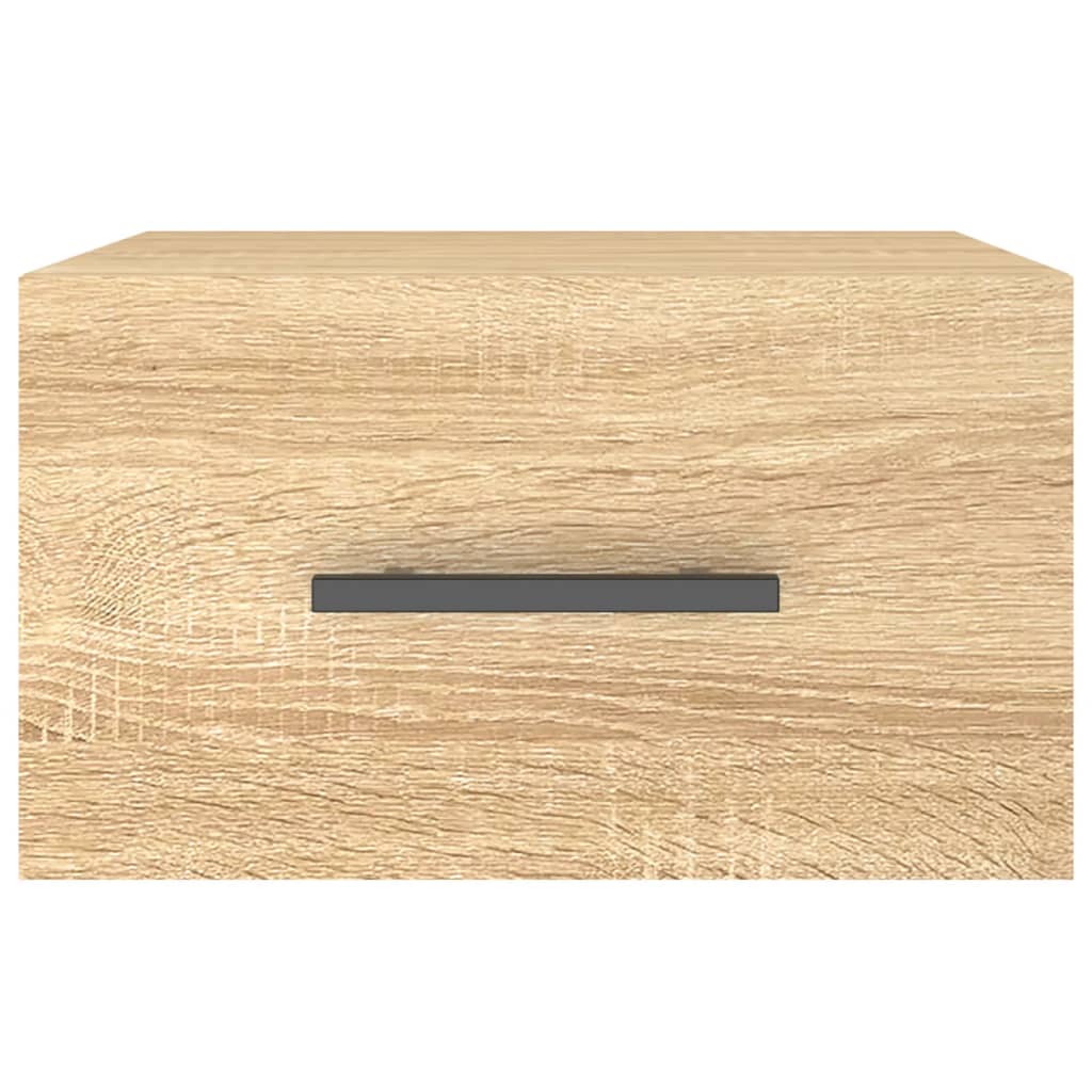 Noptiere de perete, 2 buc., stejar sonoma, 35x35x20 cm GartenMobel Dekor