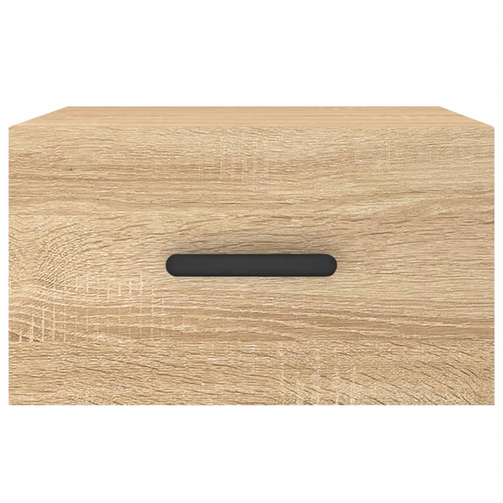 Noptiere de perete, 2 buc., stejar sonoma, 35x35x20 cm GartenMobel Dekor