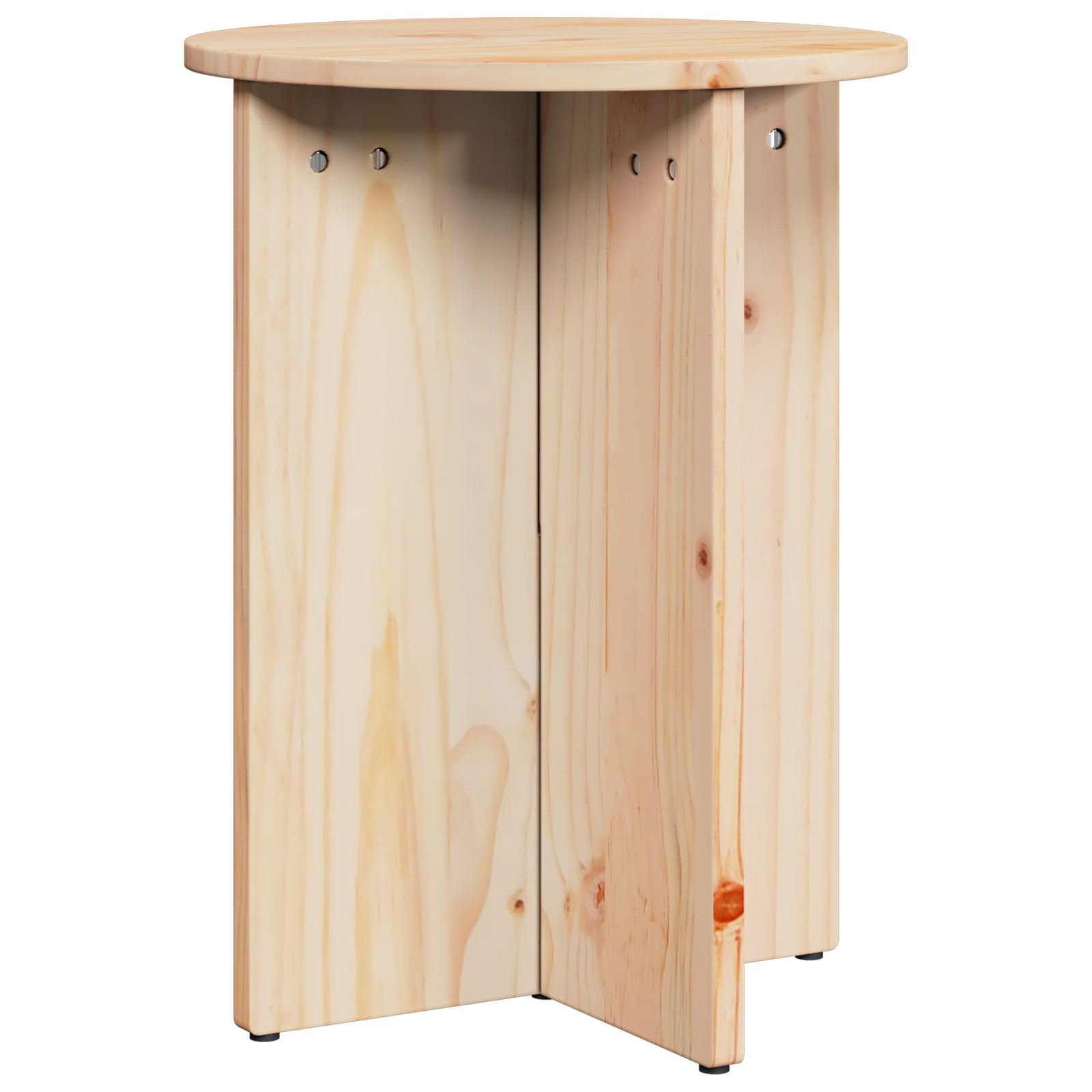 Masă de cafea 2 pcs Natural 41.5 x 41.5 x 41 cm GartenMobel Dekor