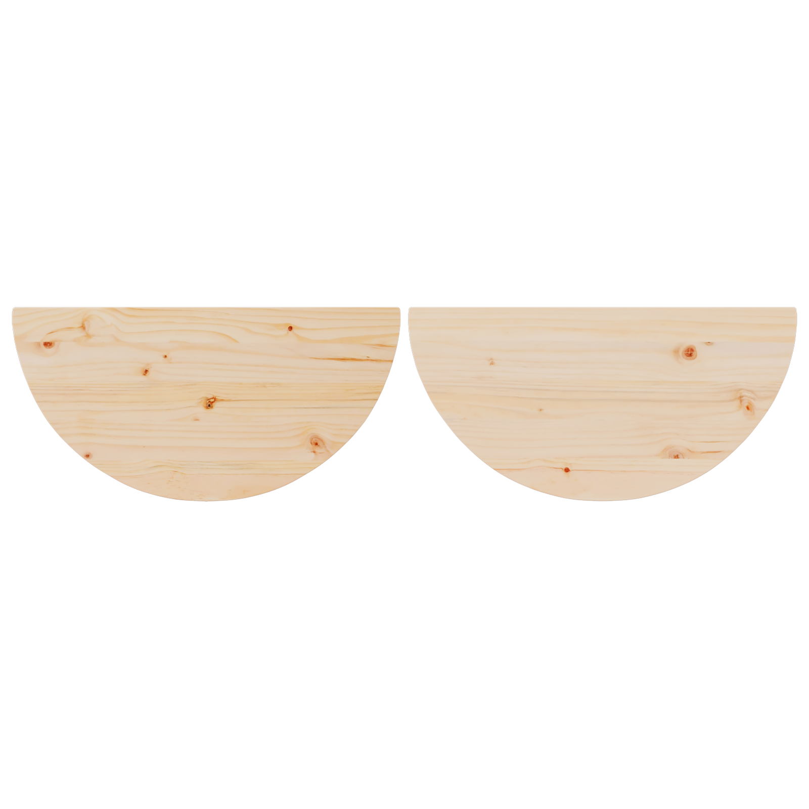 Masă de cafea 2 pcs Natural 79 x 39.5 x 40 cm GartenMobel Dekor