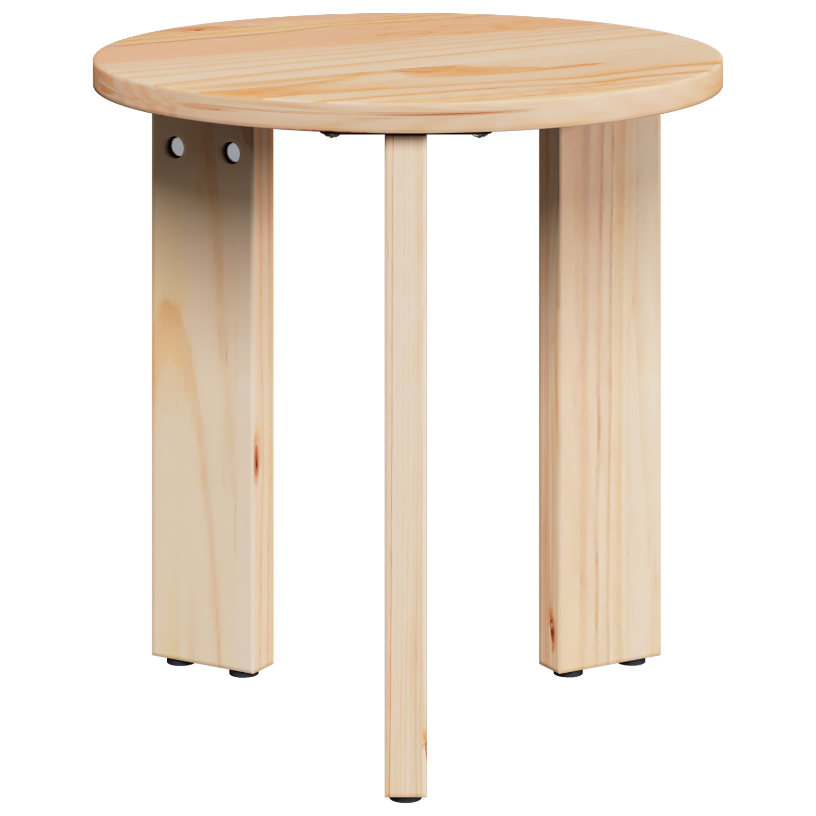 Masă de cafea 3 pcs Natural 47.5 x 47.5 x 27 cm GartenMobel Dekor