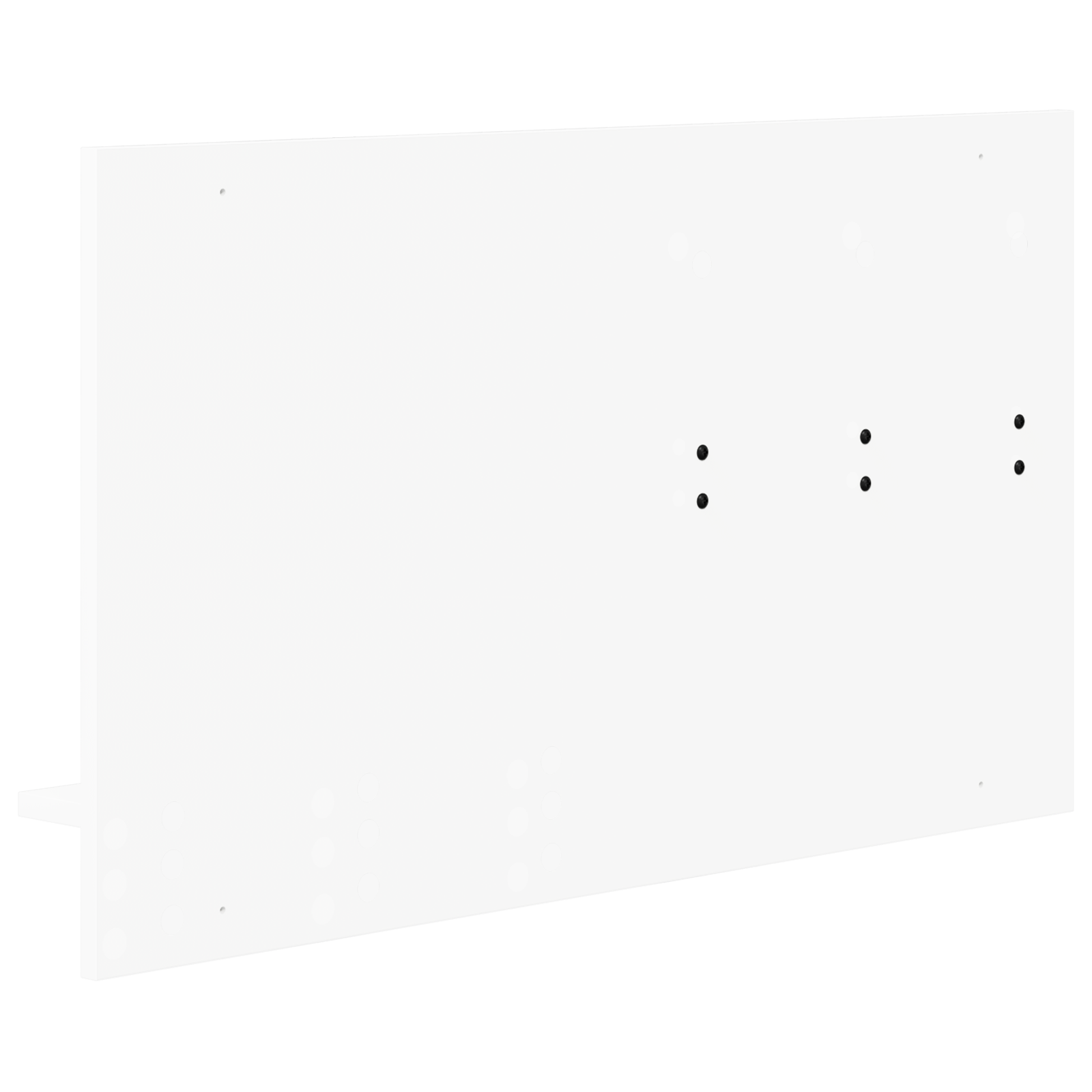 Răcător de paltoane montat pe perete Alb 90 x 10 x 50 cm GartenMobel Dekor