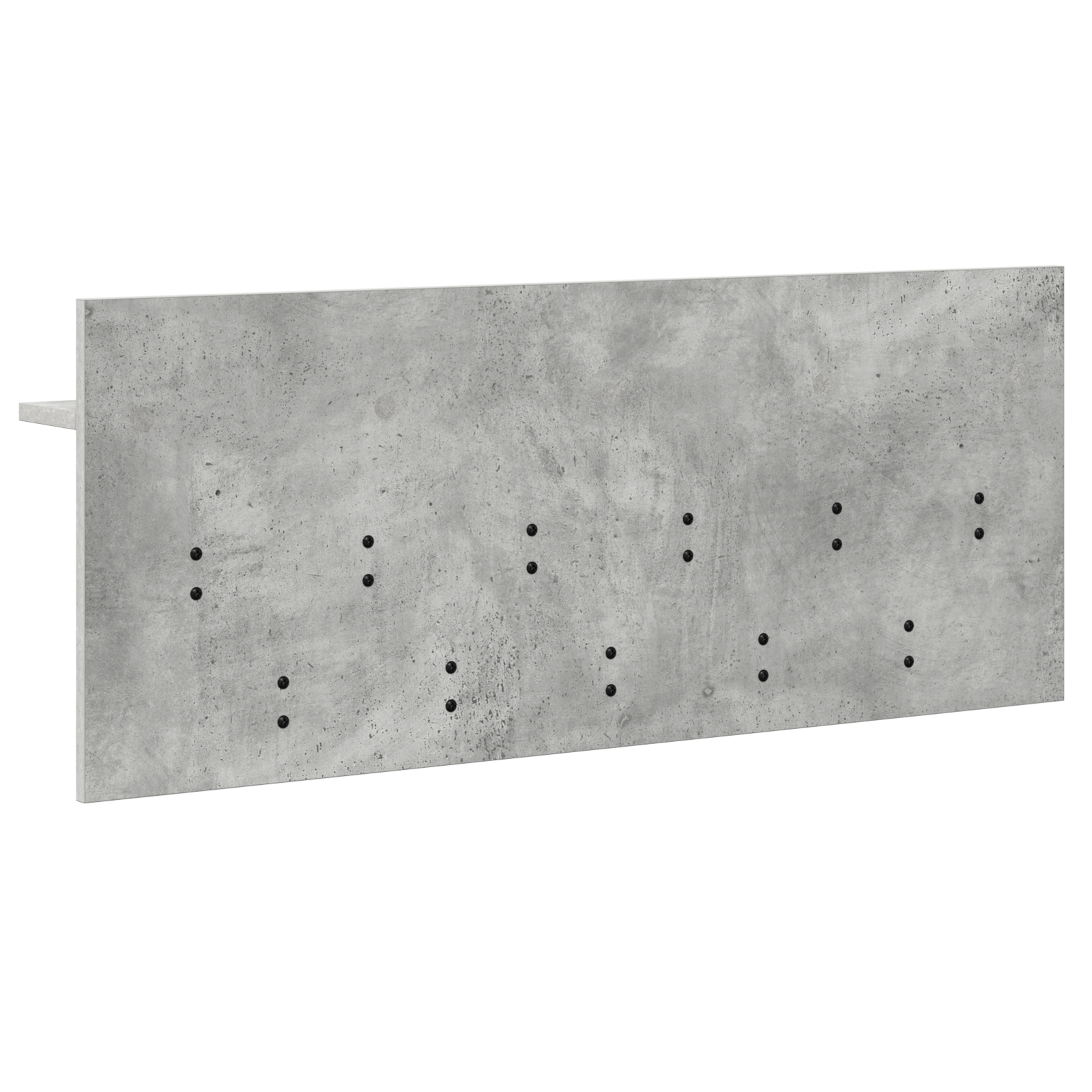 Răcător de paltoane montat pe perete Gri beton 100 x 40 x 12 cm GartenMobel Dekor