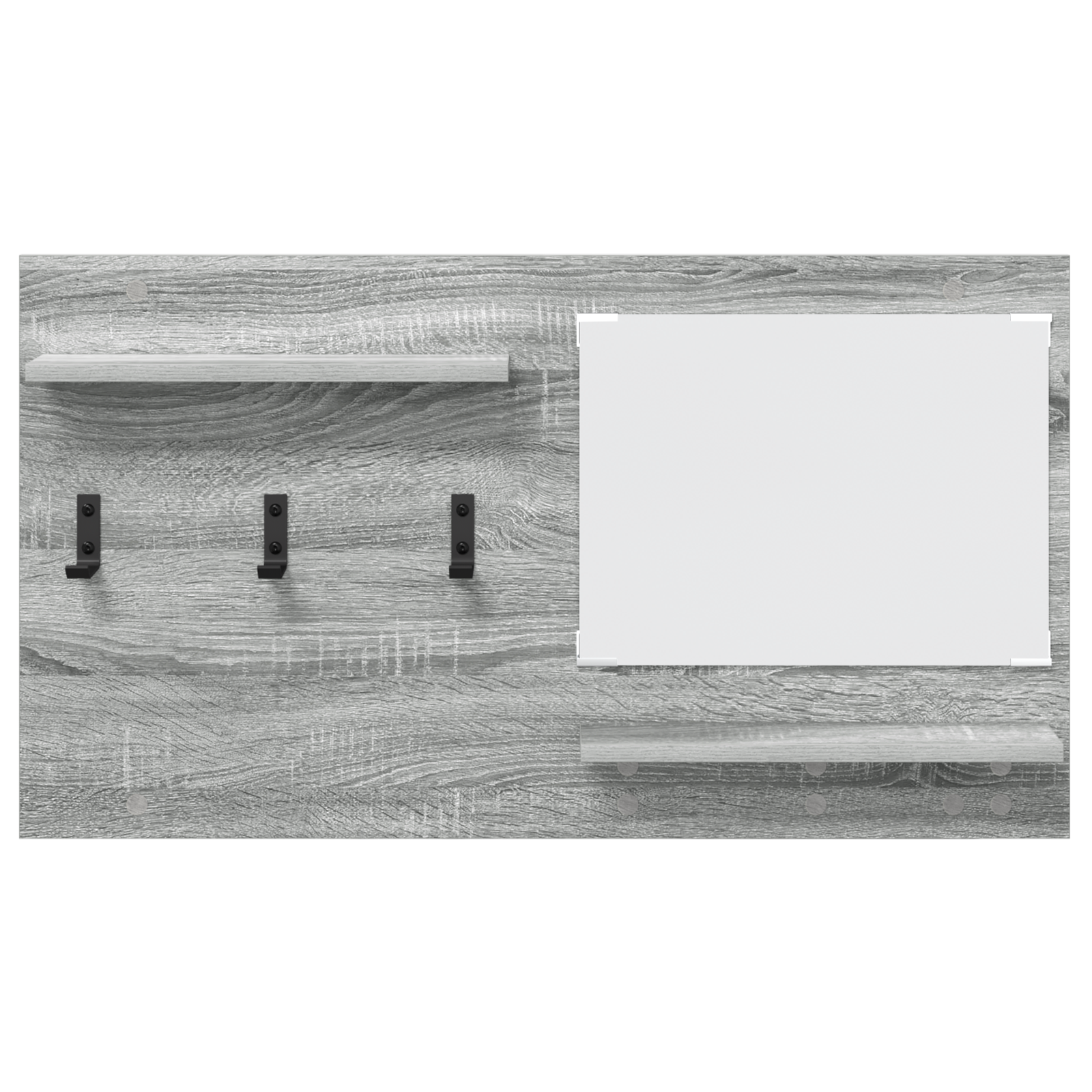 Răcător de paltoane montat pe perete Gri sonoma 90 x 10 x 50 cm GartenMobel Dekor