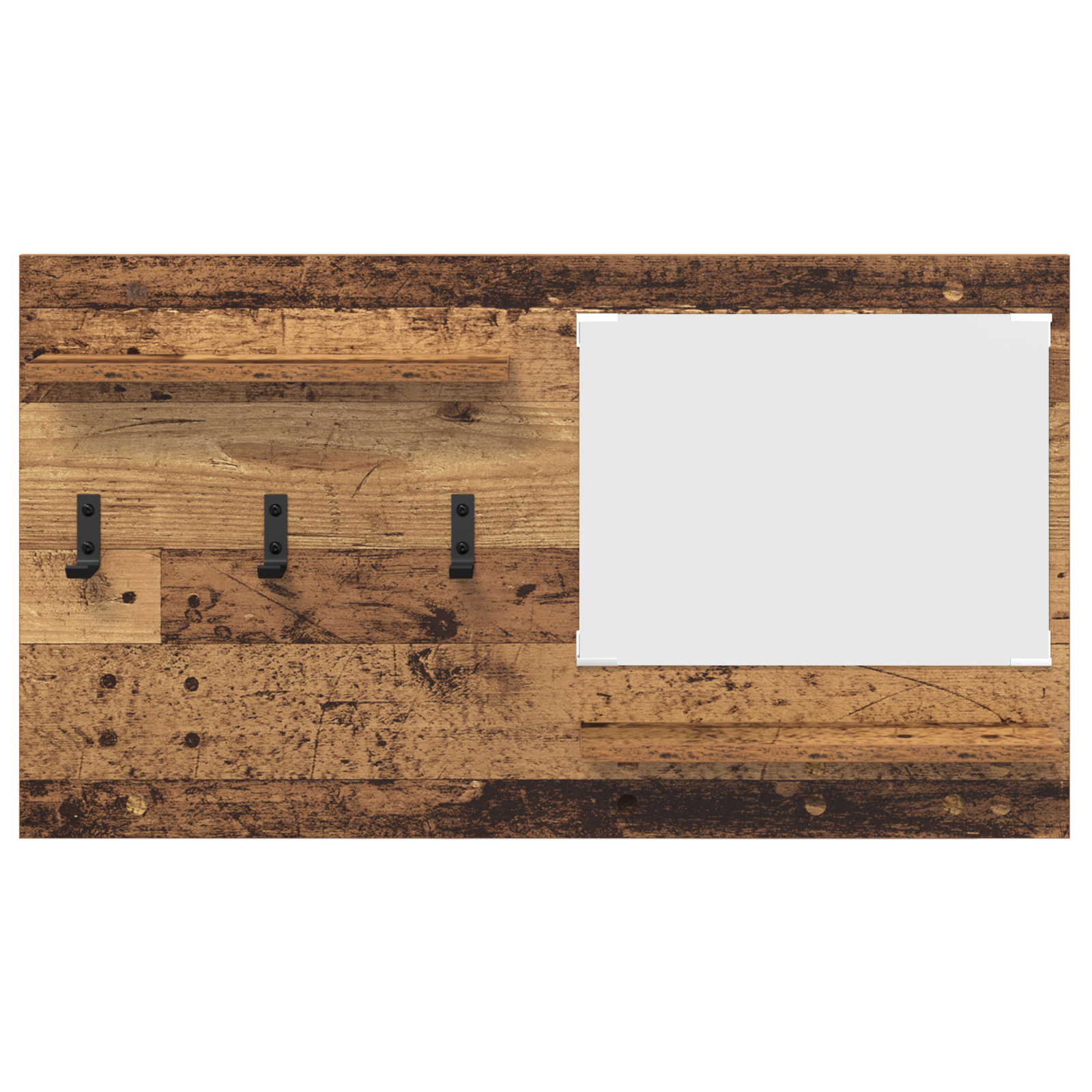 Răcător de paltoane montat pe perete Lemn vechi 90 x 10 x 50 cm GartenMobel Dekor