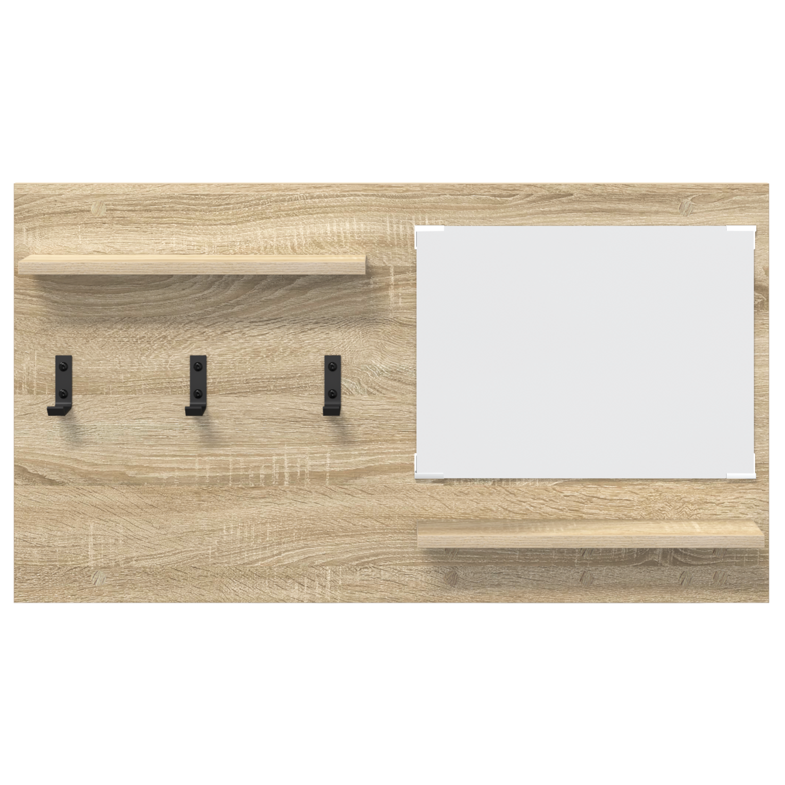 Răcător de paltoane montat pe perete Sonoma oak 90 x 10 x 50 cm GartenMobel Dekor