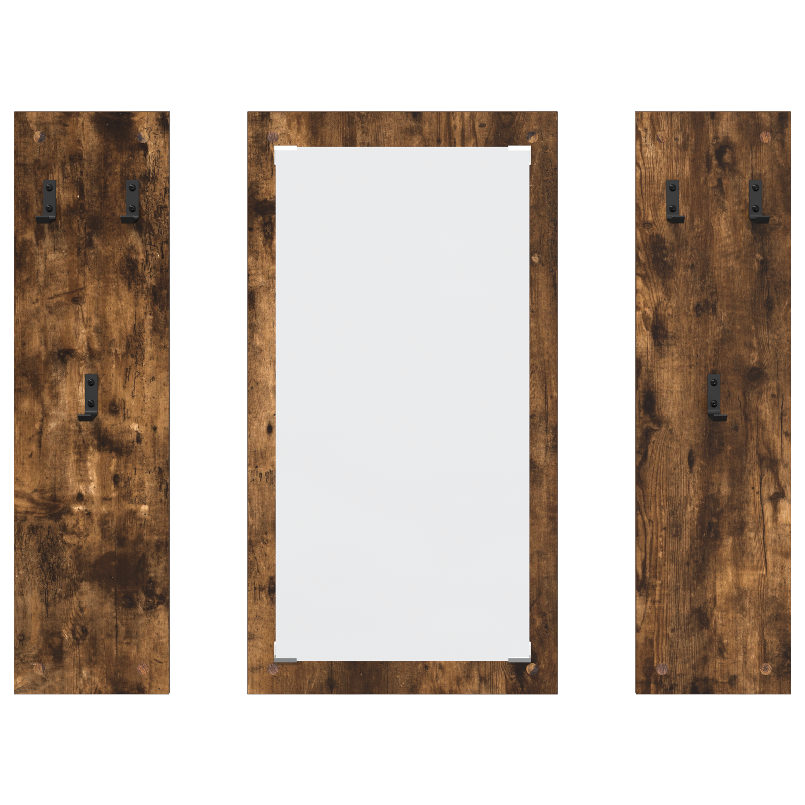 Răcător de paltoane montat pe perete Stejar afumat GartenMobel Dekor