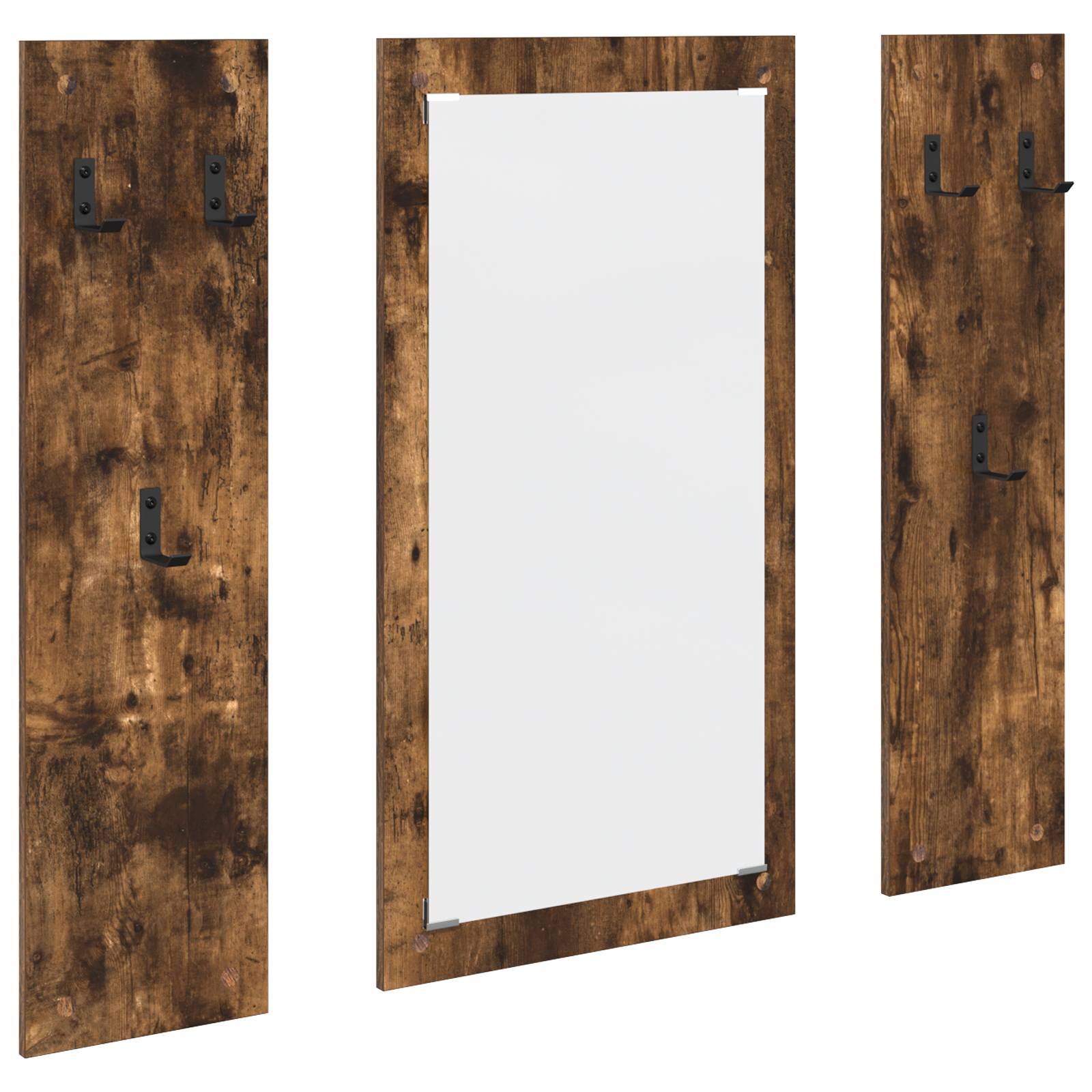 Răcător de paltoane montat pe perete Stejar afumat GartenMobel Dekor