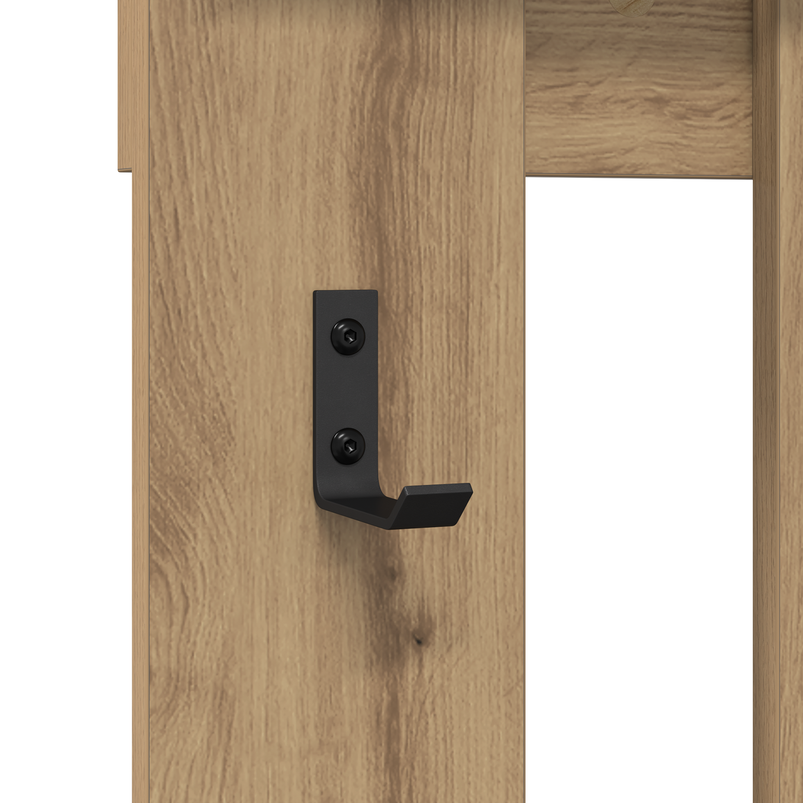 Răcător de paltoane montat pe perete Stejar artisanal GartenMobel Dekor