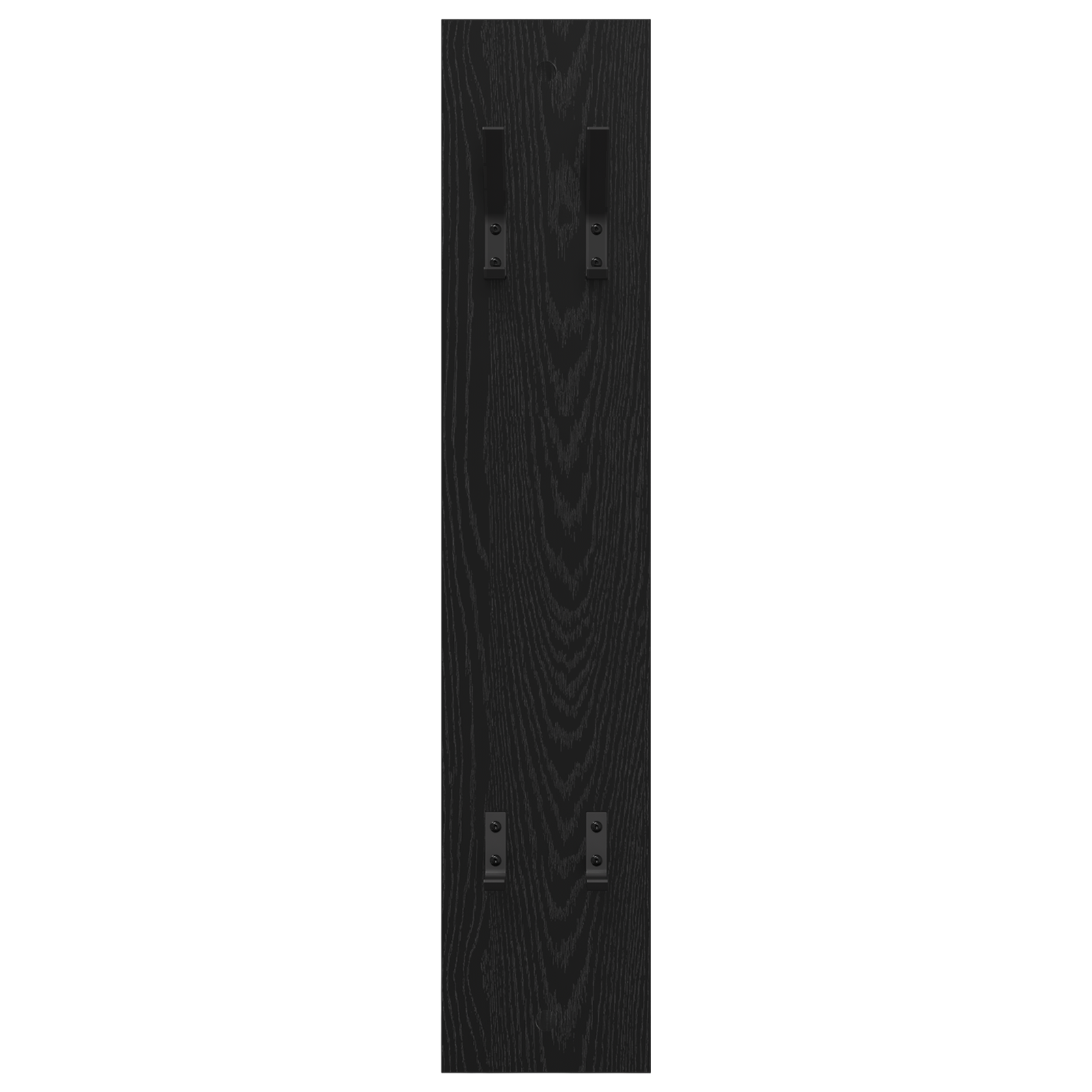 Răcător de paltoane montat pe perete cu depozitare Stejar negru GartenMobel Dekor