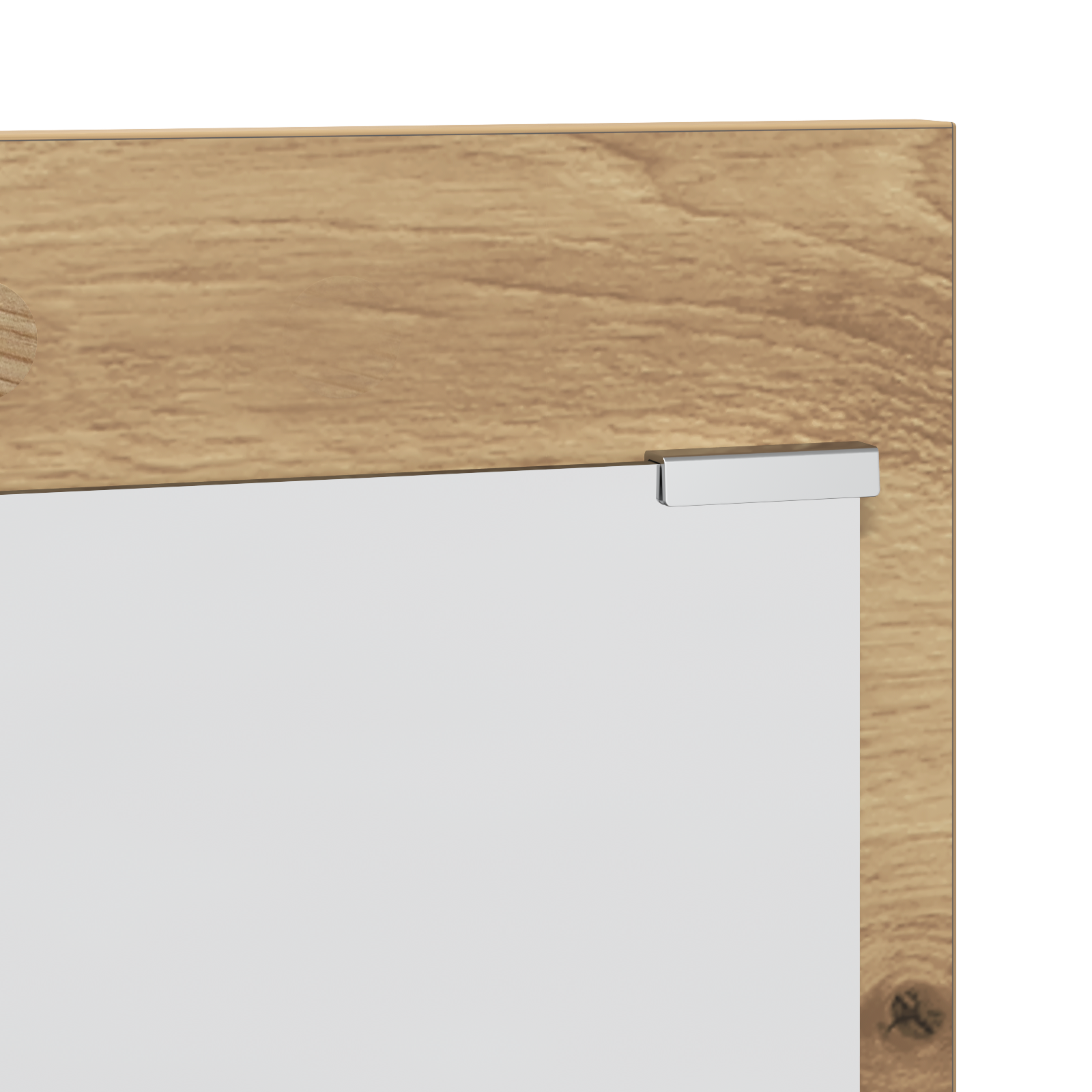 Răcător de paltoane montat pe perete cu raft Stejar artisanal GartenMobel Dekor