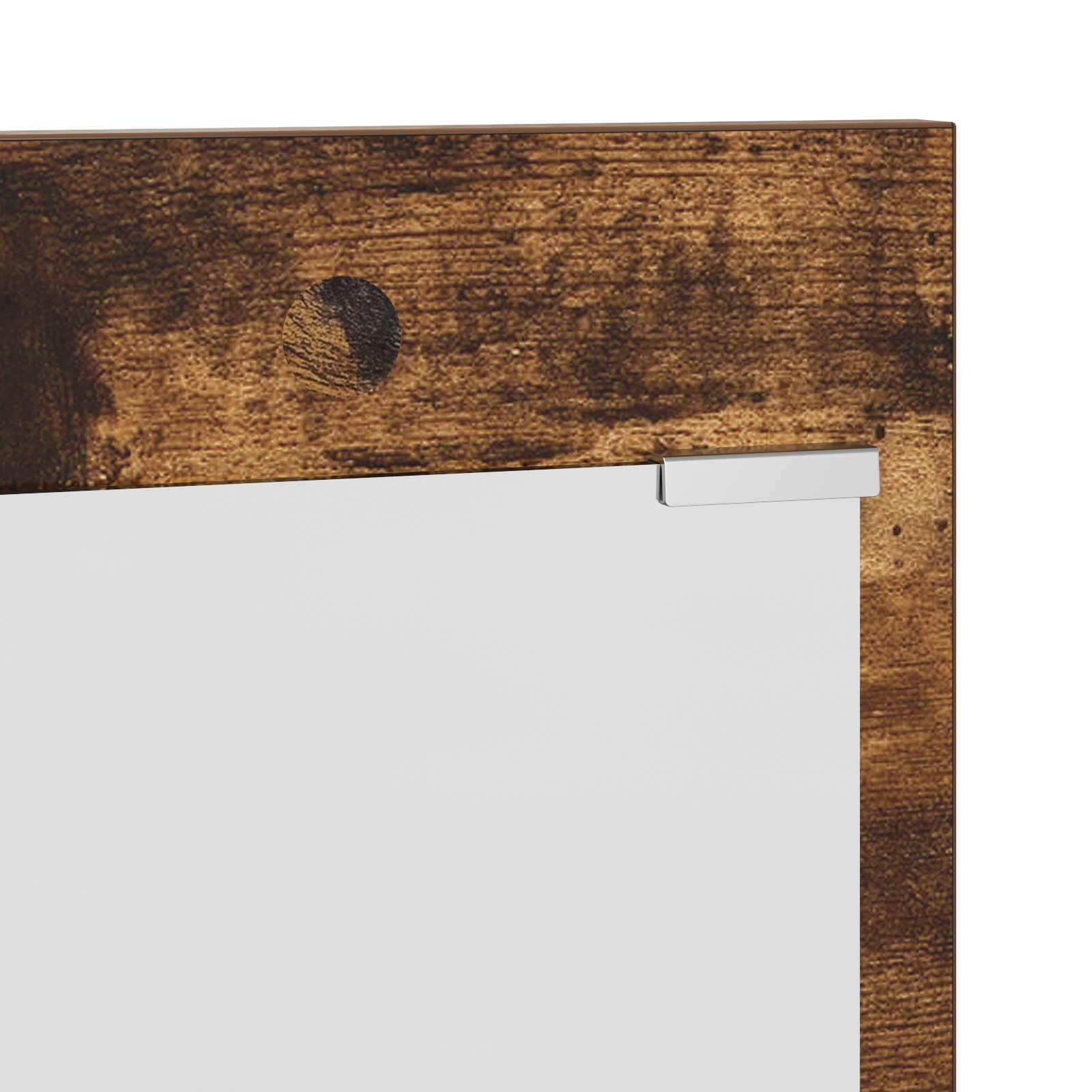 Răcător de paltoane montat pe perete cu raft Stejar fumuriu GartenMobel Dekor