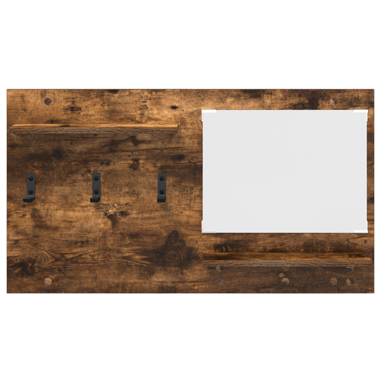 Răcător de paltoane montat pe perete cu raft Stejar fumuriu GartenMobel Dekor