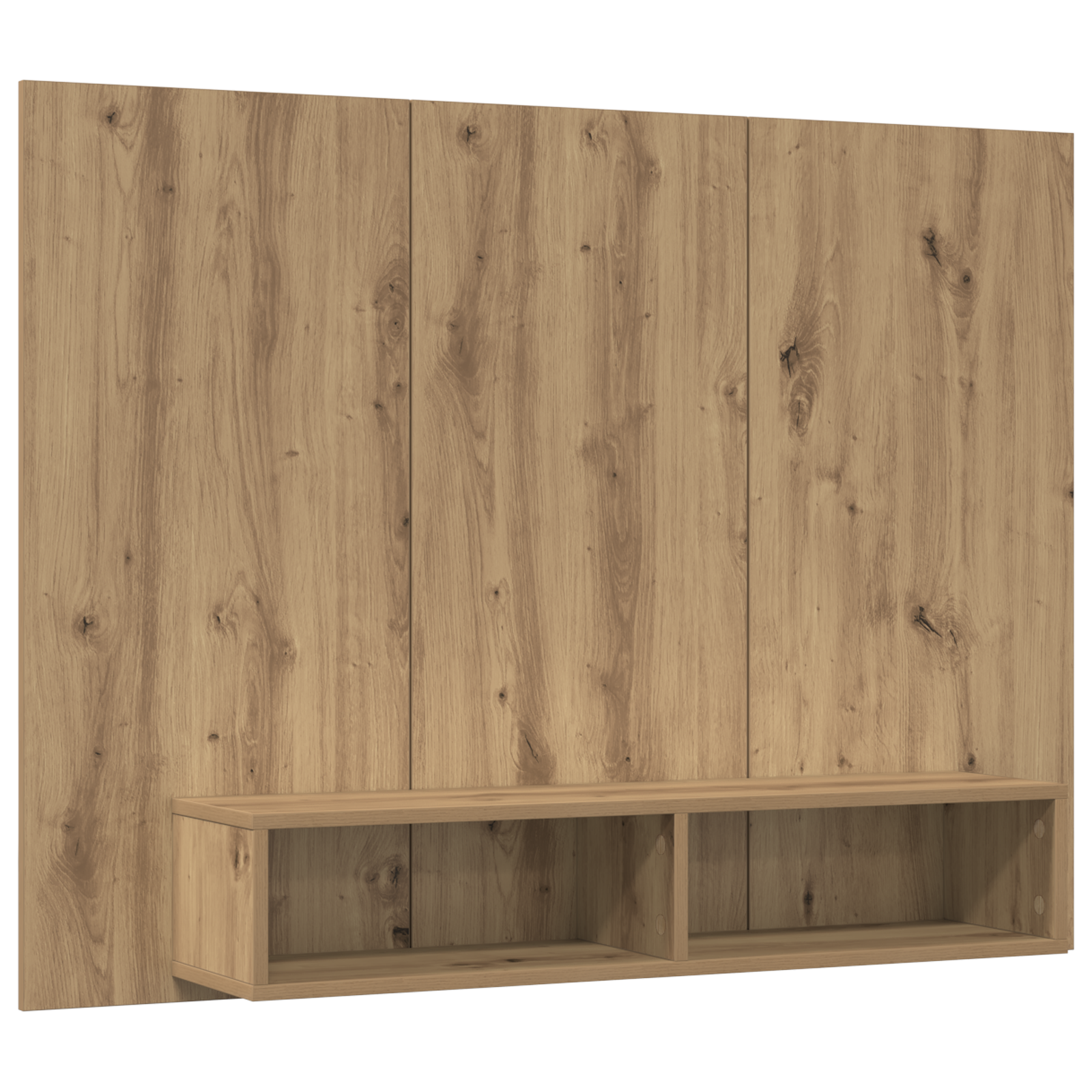 Dulap pentru TV pe Perete Stejar artisanal 120 x 23.5 x 90 cm GartenMobel Dekor