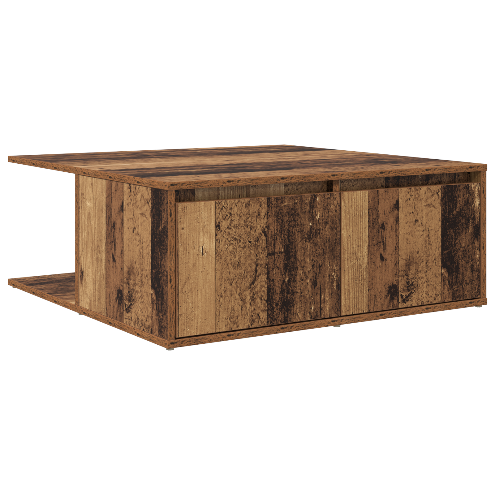Masă de cafea Lemn vechi 80 x 80 x 31 cm Lemn compozit GartenMobel Dekor