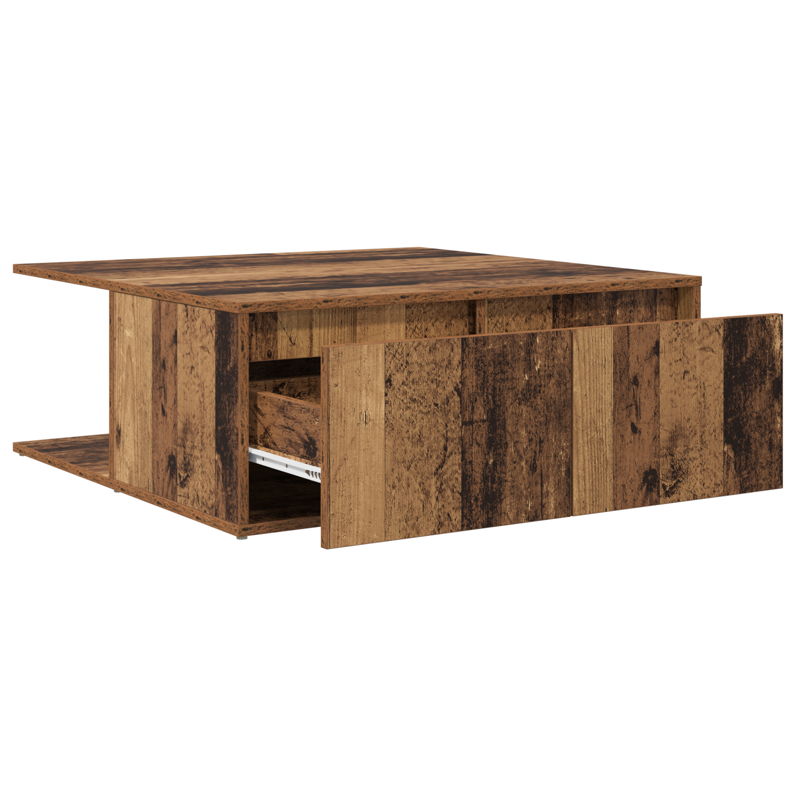 Masă de cafea Lemn vechi 80 x 80 x 31 cm Lemn compozit GartenMobel Dekor