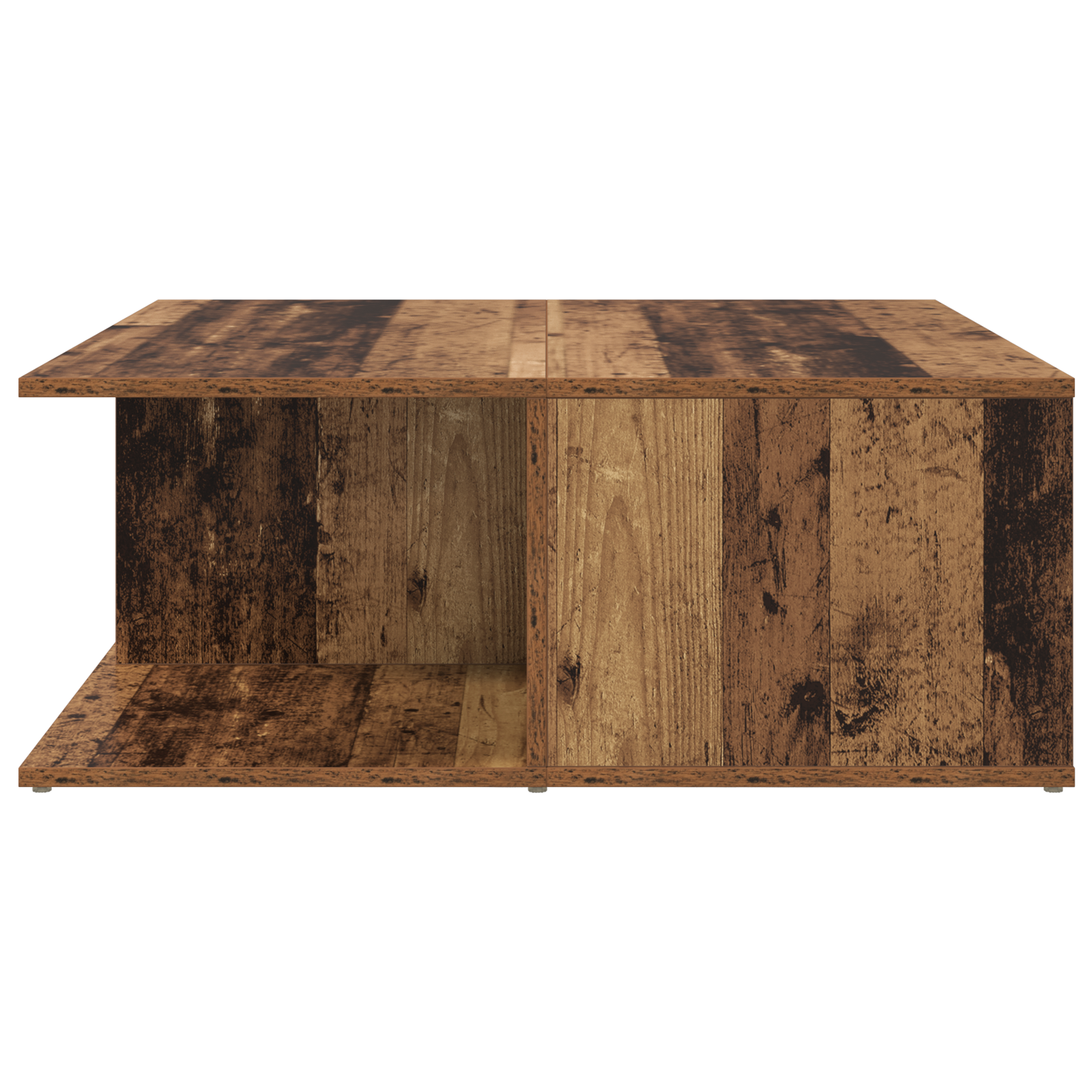 Masă de cafea Lemn vechi 80 x 80 x 31 cm Lemn compozit GartenMobel Dekor