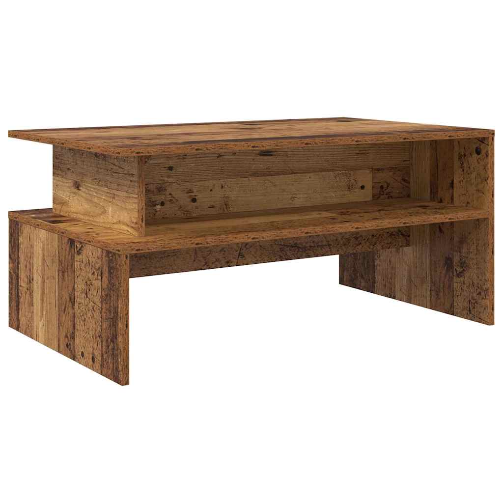 Masă de cafea Lemn vechi 90 x 55 x 42.5 cm Lemn compozit GartenMobel Dekor