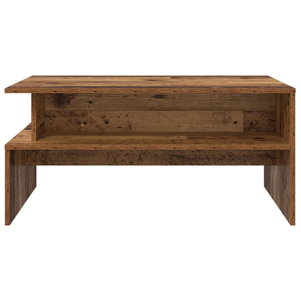 Masă de cafea Lemn vechi 90 x 55 x 42.5 cm Lemn compozit GartenMobel Dekor