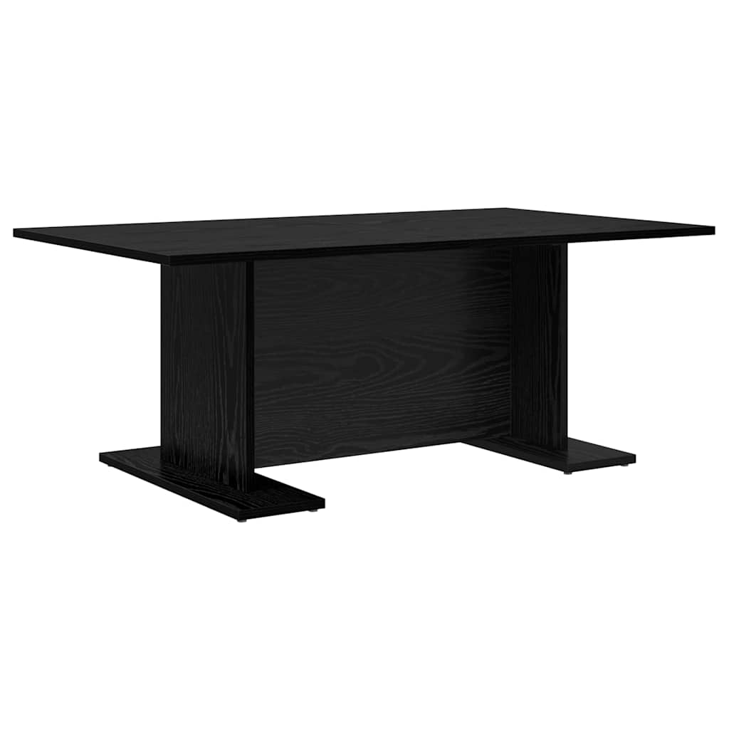 Masă de cafea Stejar negru 103.5 x 60 x 40 cm Lemn compozit GartenMobel Dekor