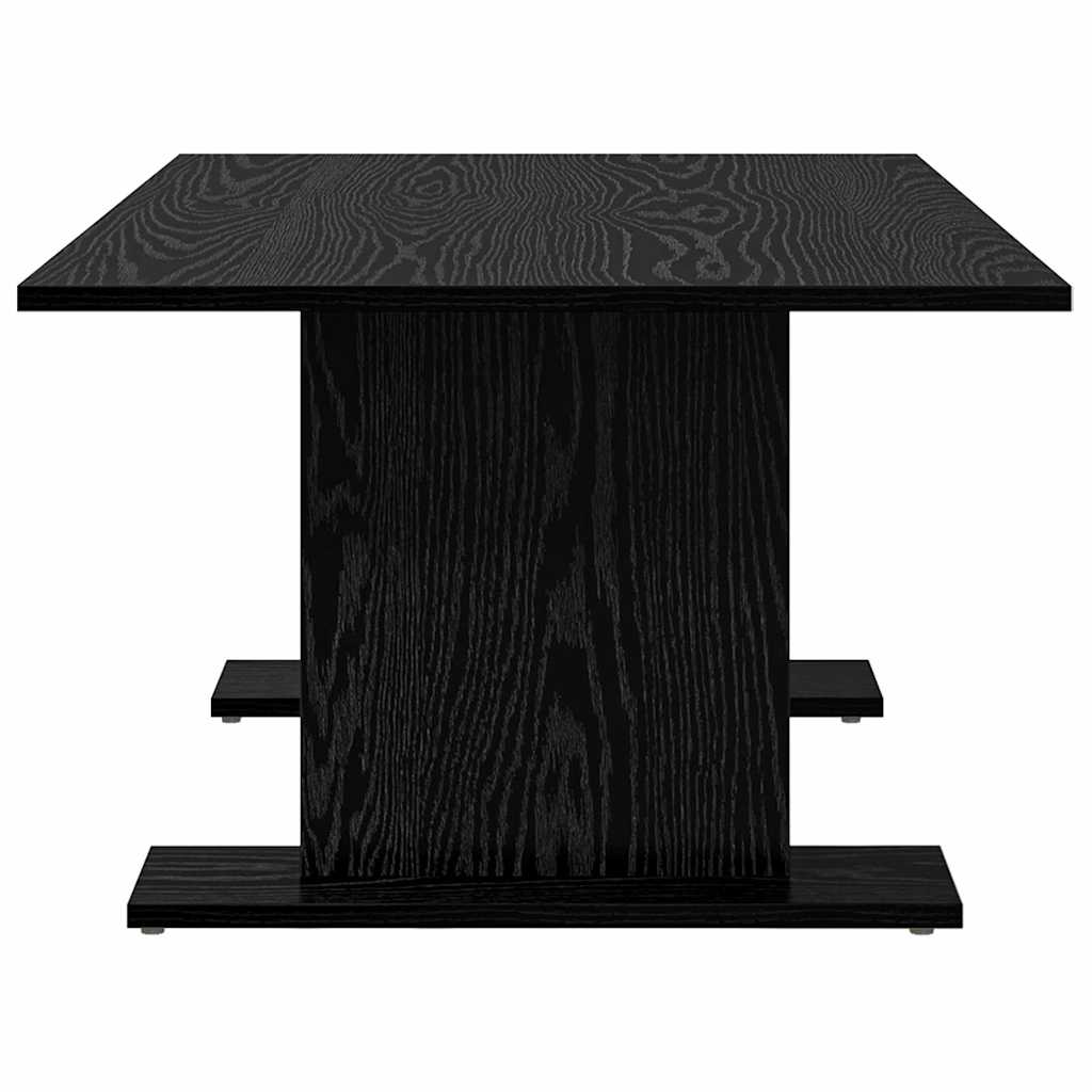 Masă de cafea Stejar negru 103.5 x 60 x 40 cm Lemn compozit GartenMobel Dekor