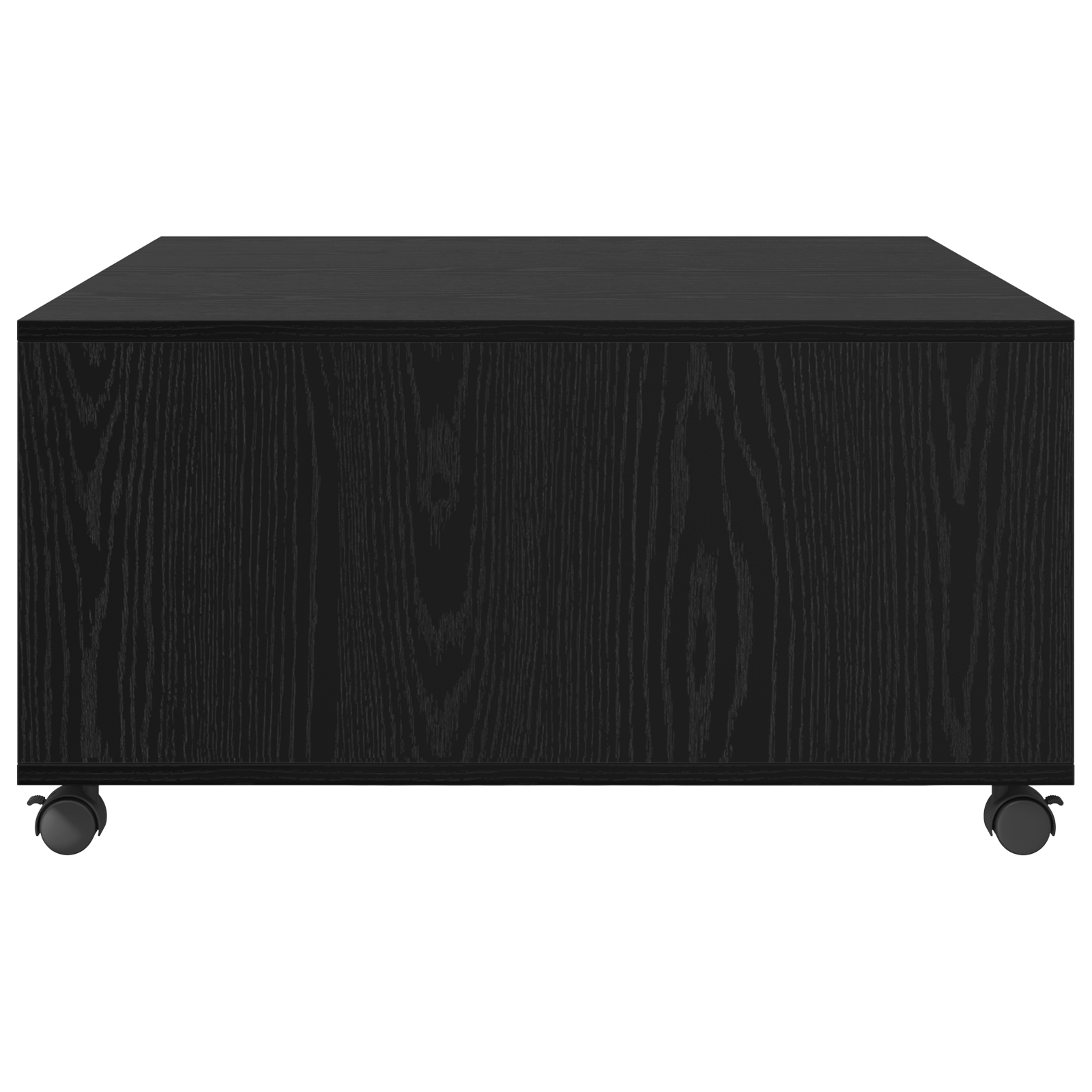 Masă de cafea Stejar negru 75 x 75 x 38 cm Lemn compozit GartenMobel Dekor