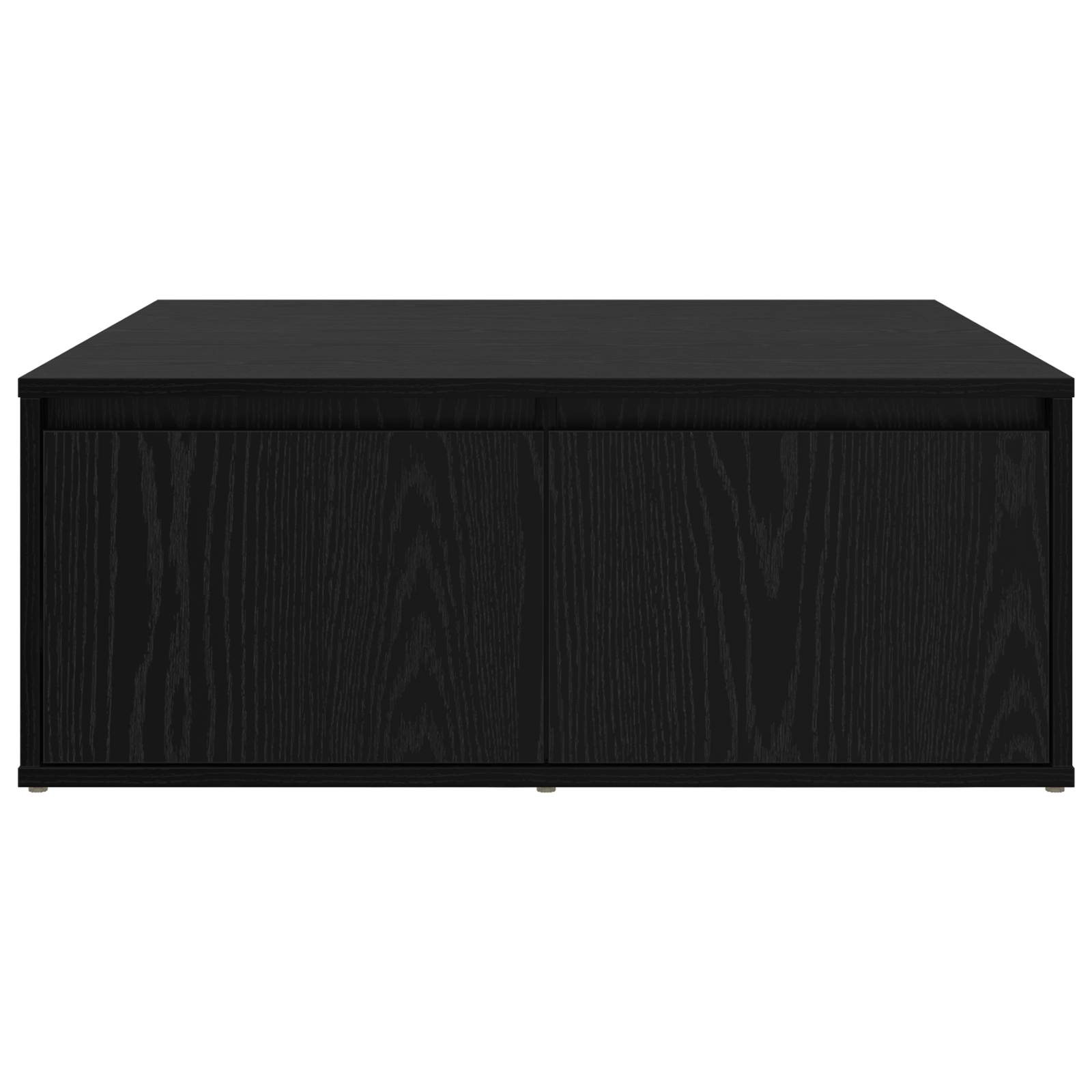Masă de cafea Stejar negru 80 x 80 x 31 cm Lemn compozit GartenMobel Dekor