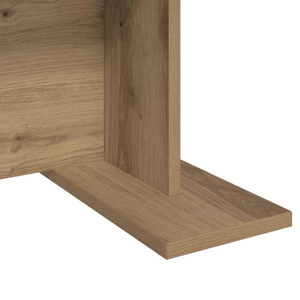 Masă de cafea stejar artizanal 103.5 x 60 x 40 cm Lemn compozit GartenMobel Dekor