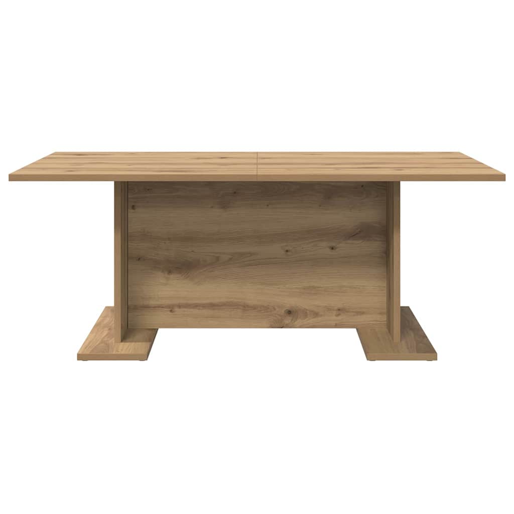 Masă de cafea stejar artizanal 103.5 x 60 x 40 cm Lemn compozit GartenMobel Dekor