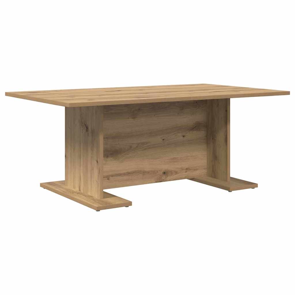 Masă de cafea stejar artizanal 103.5 x 60 x 40 cm Lemn compozit GartenMobel Dekor