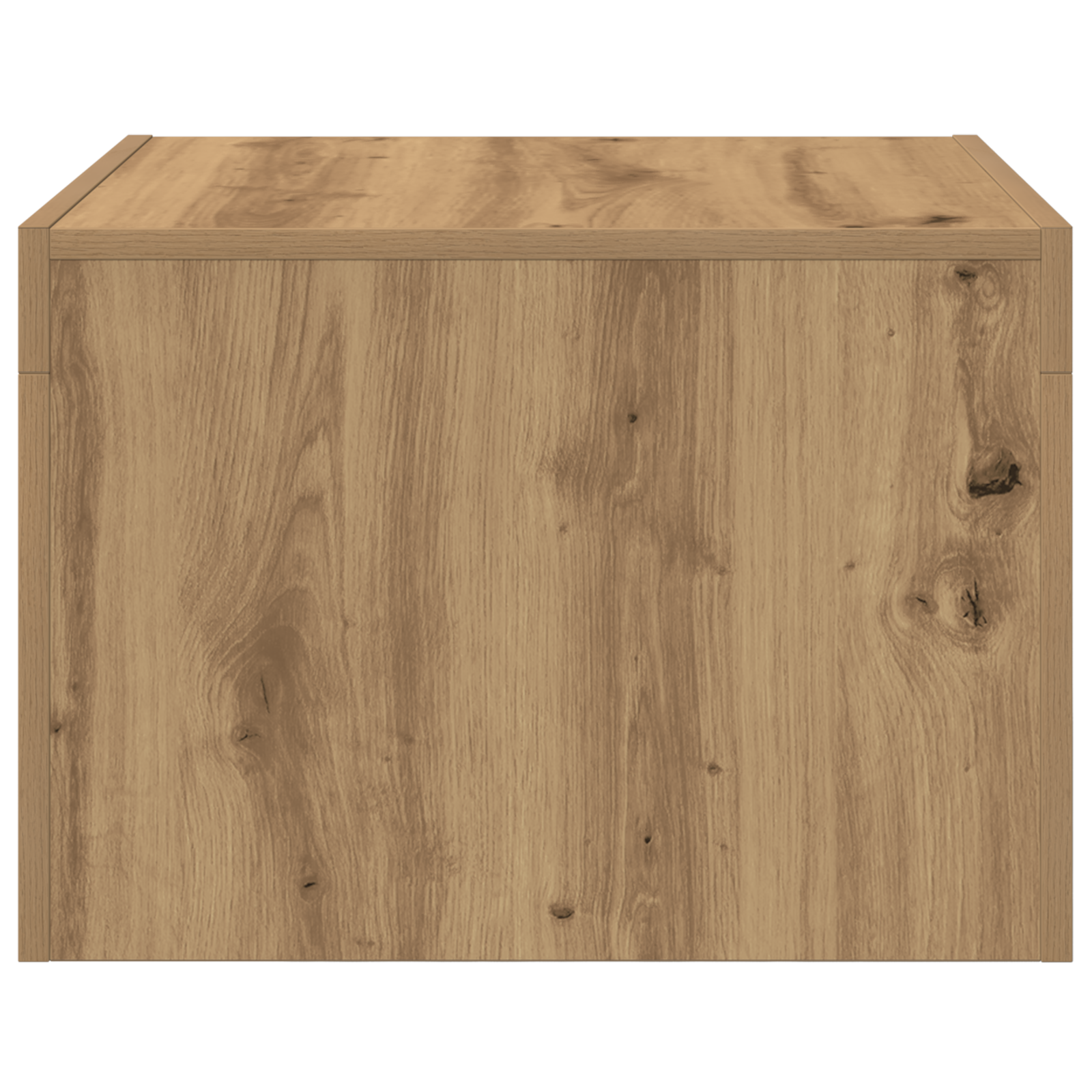 Masă de cafea stejar artizanal 50 x 50 x 35 cm Lemn compozit GartenMobel Dekor