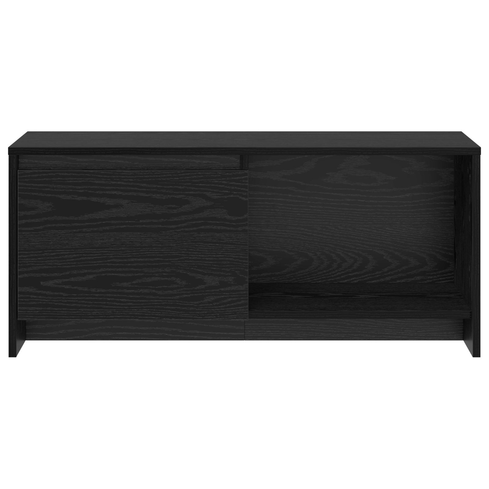 Support TV Stejar negru Lemn compozit GartenMobel Dekor
