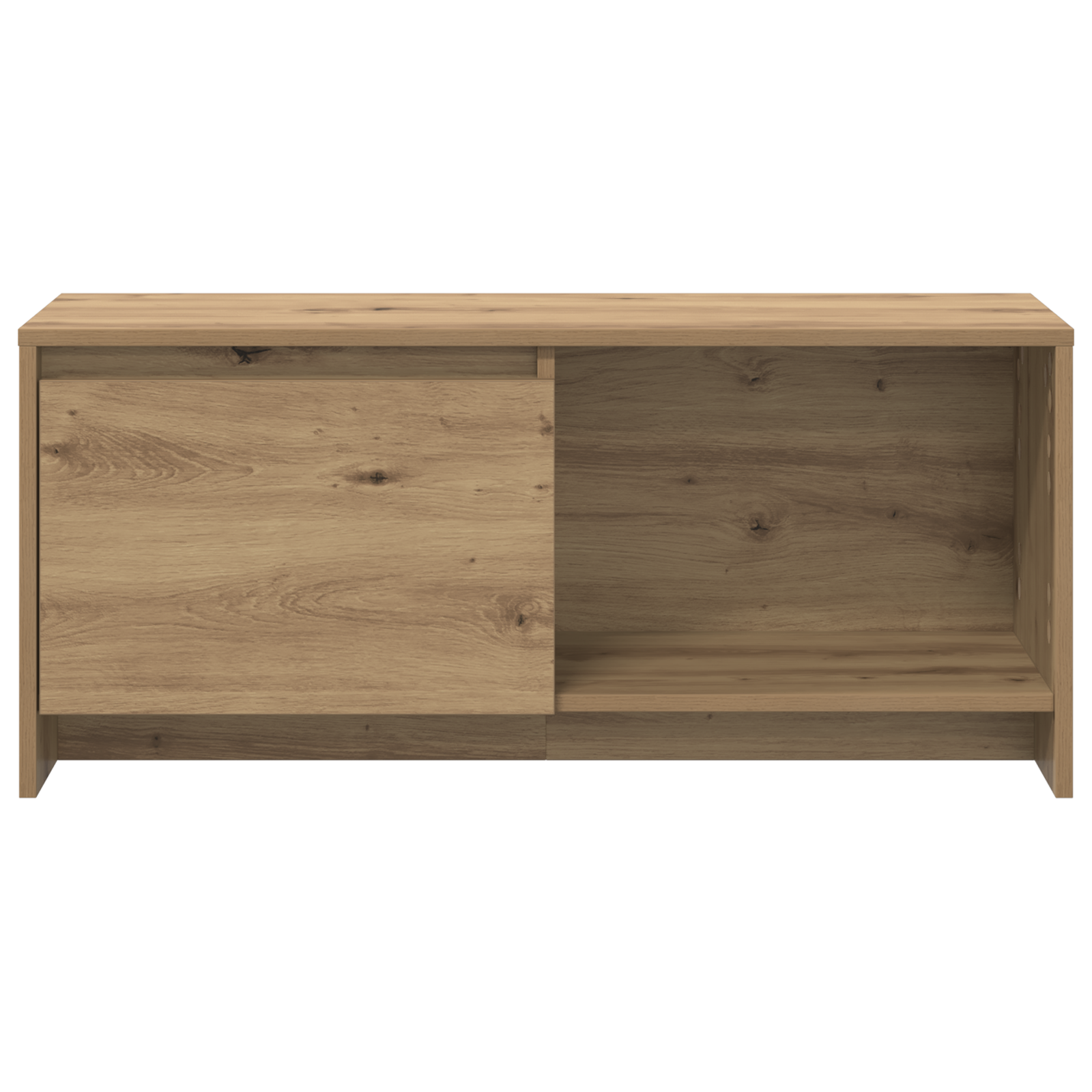 Support TV stejar artizanal Lemn compozit GartenMobel Dekor