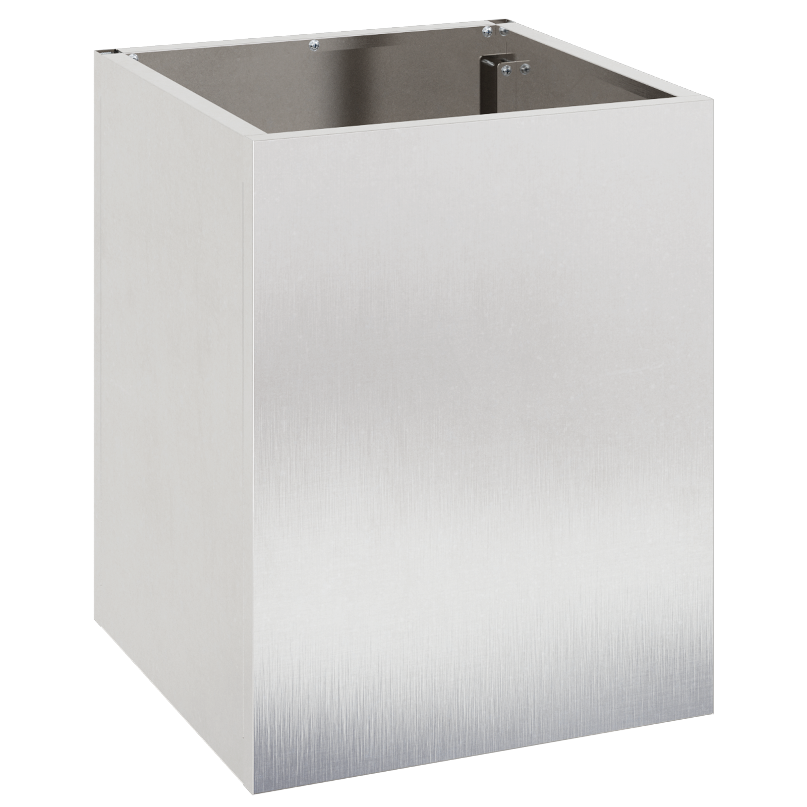 Vază pentru Grădină Argintiu 50 x 32 x 40 cm Oțel inoxidabil GartenMobel Dekor