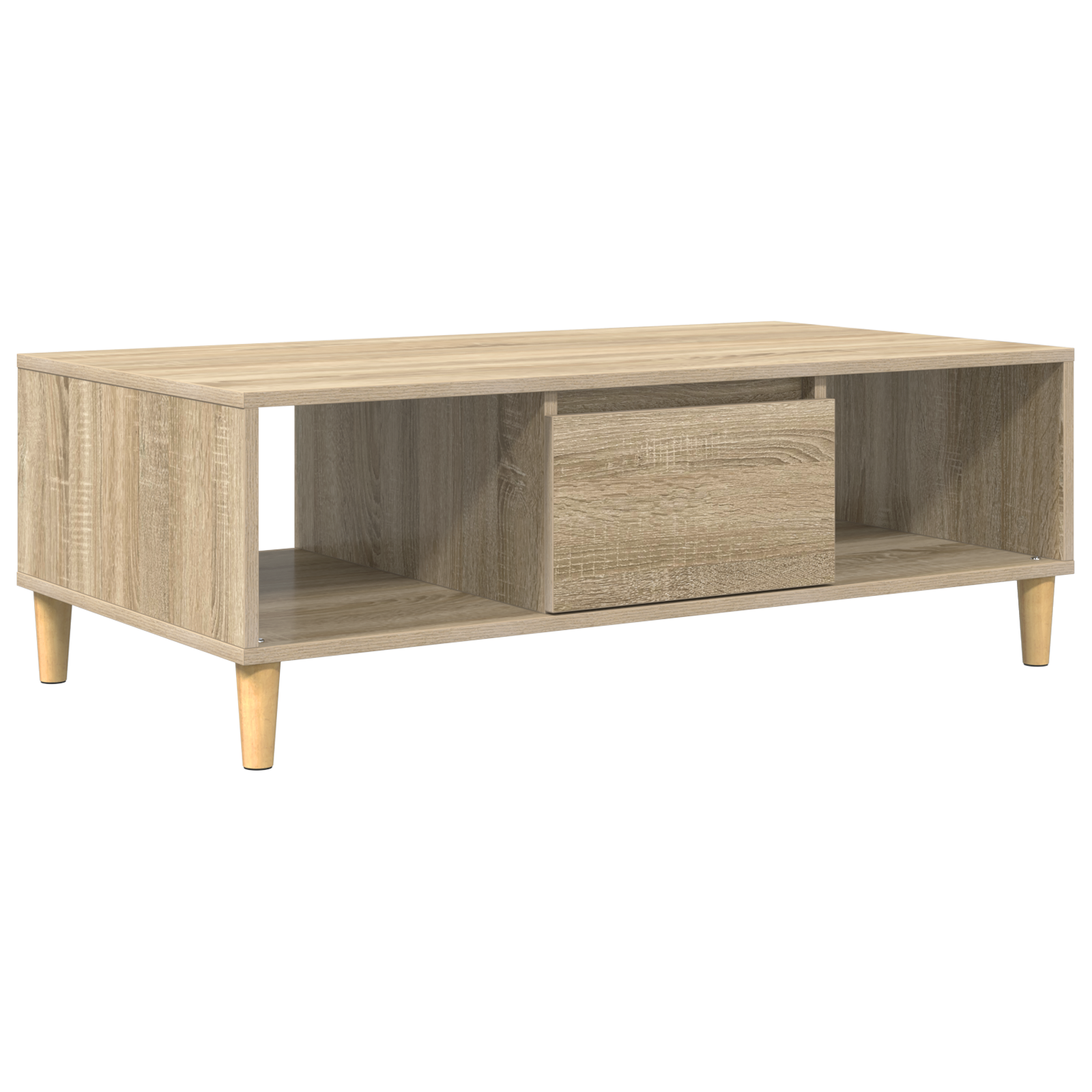 cu depozitare cu ușă Stejar sonoma 103.5 x 60 x 35 cm Lemn compozit GartenMobel Dekor