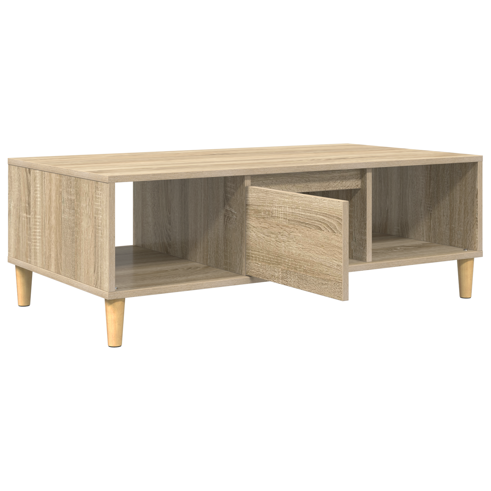 cu depozitare cu ușă Stejar sonoma 103.5 x 60 x 35 cm Lemn compozit GartenMobel Dekor